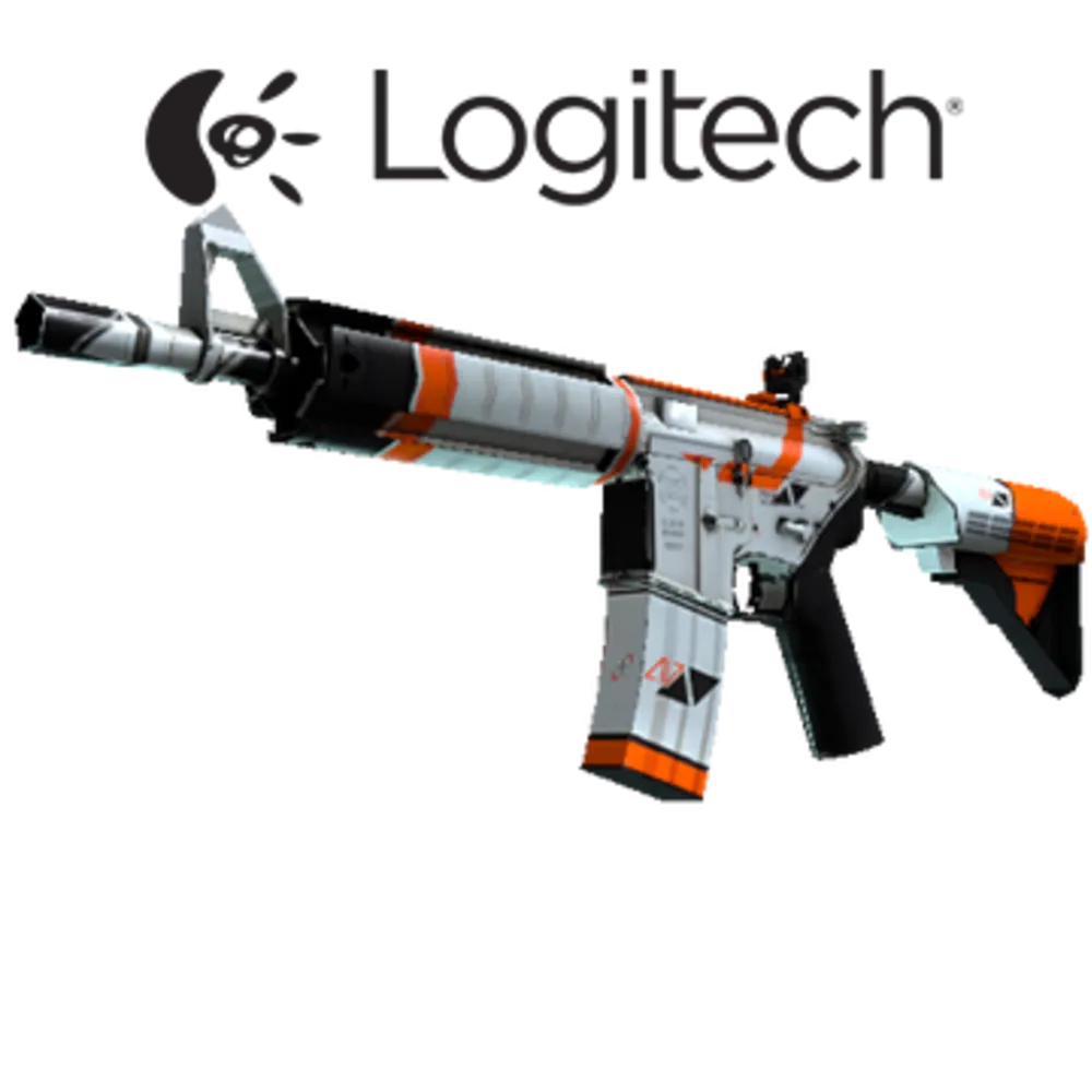 M4A4-Makro für Logitech | CS2 | Empfindlichkeit 2.5 | Neu