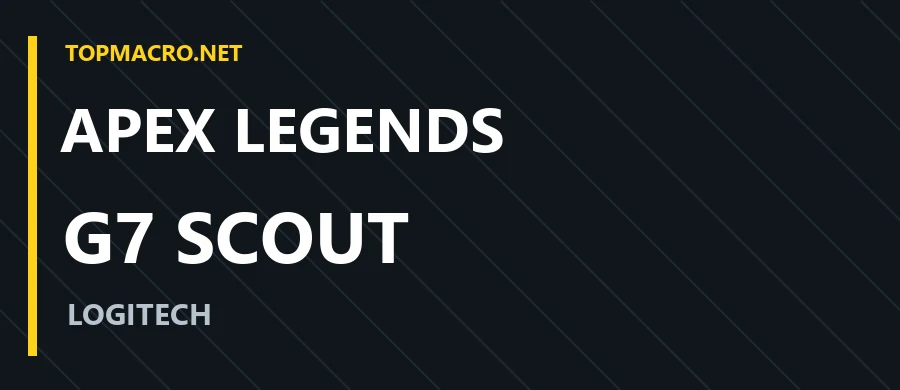 APEX — G7 SCOUT · Logitech