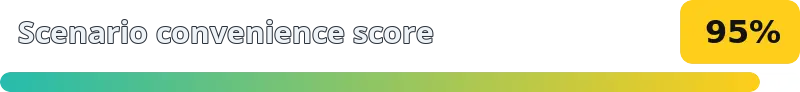 95%